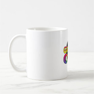 Caneca De Café Mug De Ícone De Registro De Vinilo Do Groove Retro