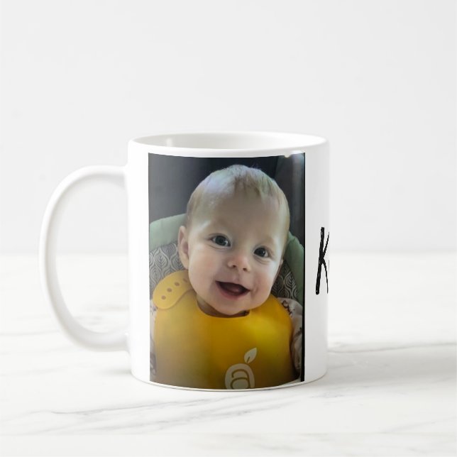 Caneca De Café Mug de Imagem Personalizada (Esquerda)