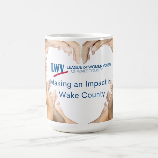 Caneca De Café Mug de impacto do LWVWake (Centro)