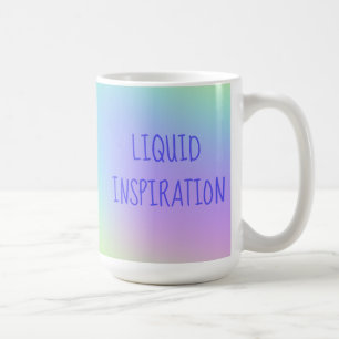 Caneca De Café Mug de Inspiração Líquida