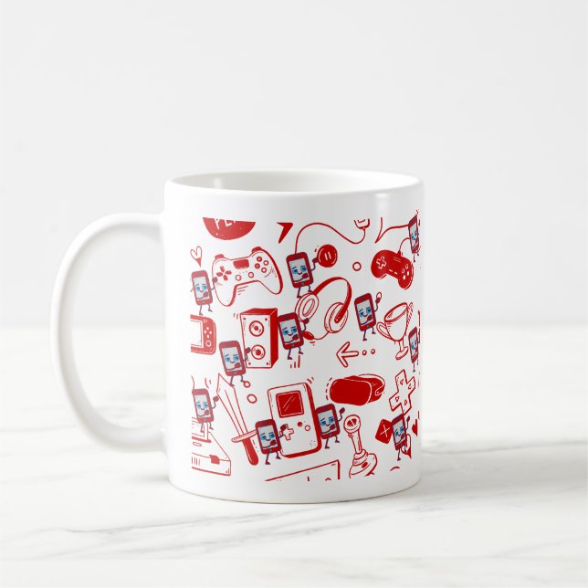 Caneca De Café Mug de jogos bonito (Esquerda)