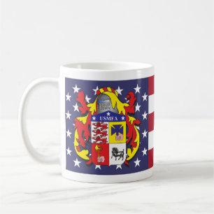 Caneca De Café Mug de logotipo da Associação da Família McCraw