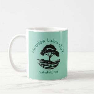 Caneca De Café Mug de logotipo do Golf Club