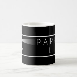 Caneca De Café Mug de logotipo do Paphos Life