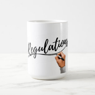 Caneca De Café Mug de manuscrito legal
