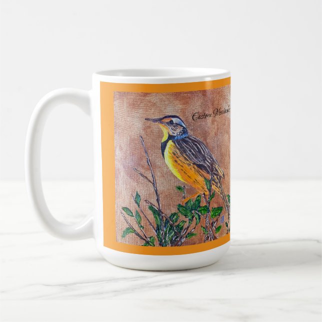 Caneca De Café Mug de Meadowlark Oriental (Esquerda)