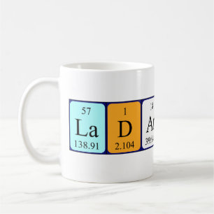 Caneca De Café Mug de mesa periódica Ladarius