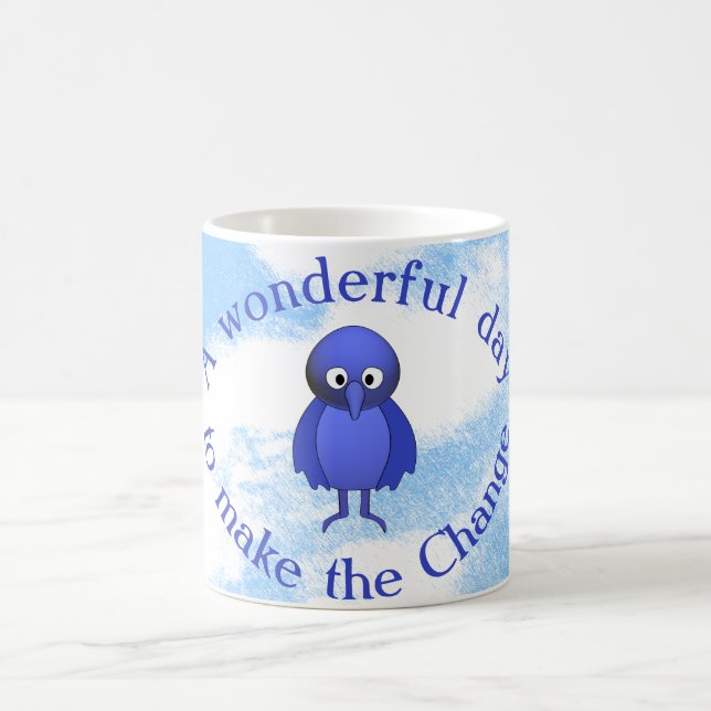 Caneca De Café Mug de Motivação Bluebird (Centro)