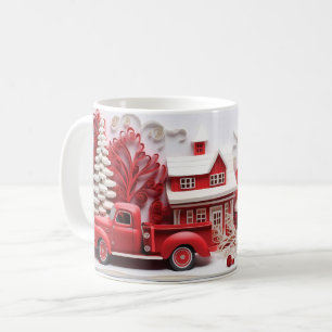 Caneca De Café Mug de Natal da Casa de Inverno