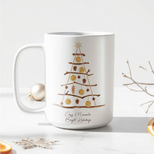 Caneca De Café Mug de Natal minimalista