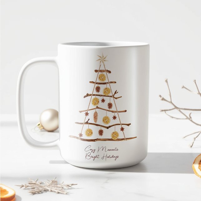 Caneca De Café Mug de Natal minimalista (Criador carregado)