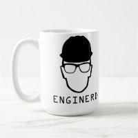 Mug de nerd de engenharia do motor