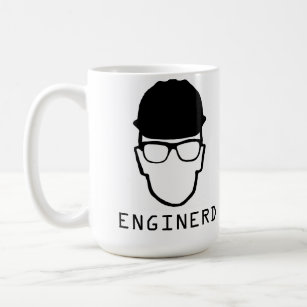 Caneca De Café Mug de nerd de engenharia do motor
