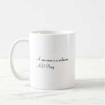 Mug de nome de caneta