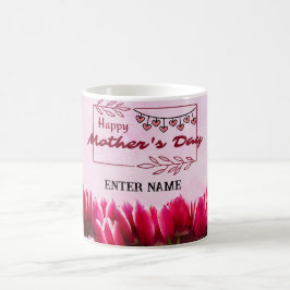 CANECA DE CAFÉ MUG DE NOME DE DIA DE AS MÃES PERSONALIZADO