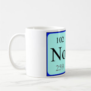 Caneca De Café Mug de nome de mesa periódica do Nora