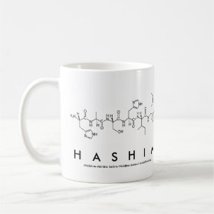 Caneca De Café Mug de nome peptídeo Hashim