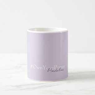 Caneca De Café Mug de Nome Personalizado - Oferta de Empoderament