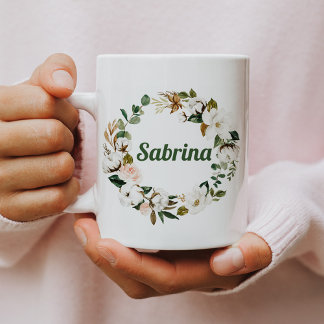 Caneca De Café Mug de Nome Personalizado | Office Modelo | Oferta