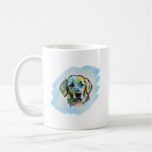 Mug de Ouro de Aquarela