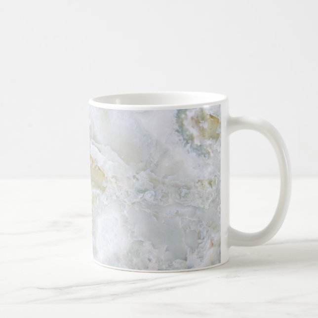 Caneca De Café Mug de Padrão de Pedra Natural (Direita)