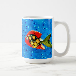 Caneca De Café Mug de Peixe Tropical