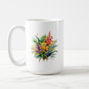 Caneca De Café Mug de planta tropical