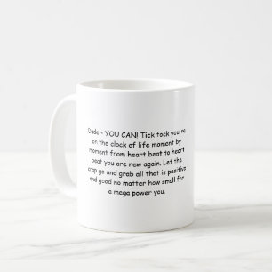 Caneca De Café Mug de poder positivo para a sabedoria