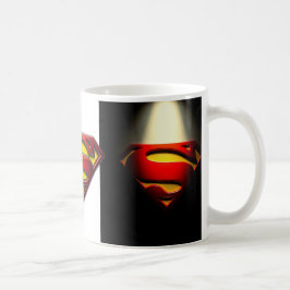 Caneca De Café Mug de potência super-herói - Design de emblema em