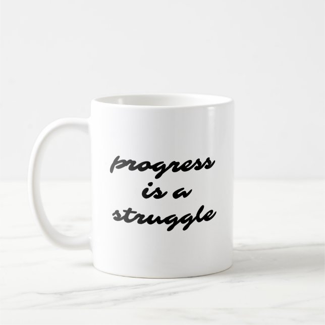 Caneca De Café Mug de Progresso (Esquerda)