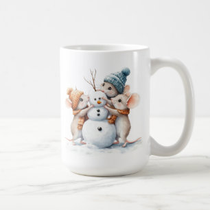 Caneca De Café Mug de Rato de inverno