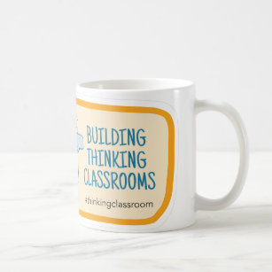 Caneca De Café Mug de salas de aula de pensamento de construção