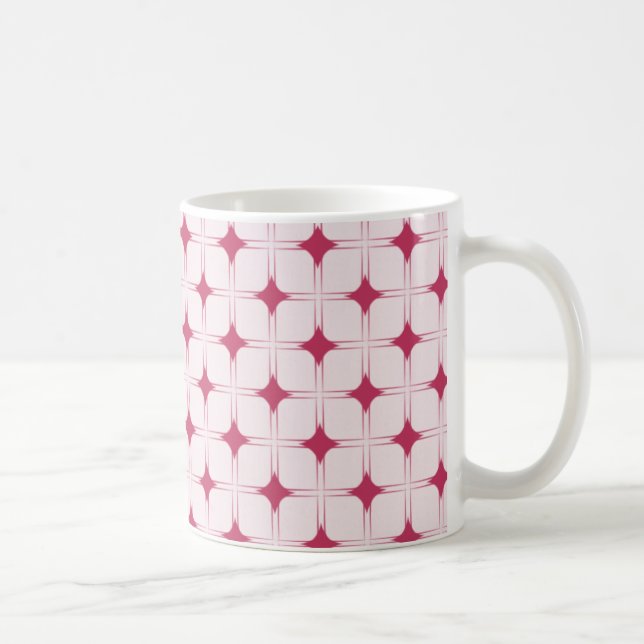 Caneca De Café Mug De Sofisticação Retroativa, Magenta (Direita)