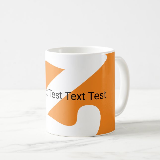 Caneca De Café Mug de teste (Frente Esquerda)