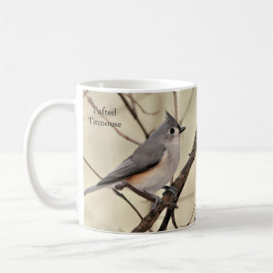 Caneca De Café Mug de Titmouse tufado por BirdingCollectibles
