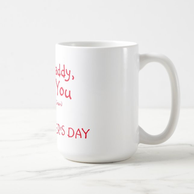 Caneca De Café Mug/Dear Pai (Direita)