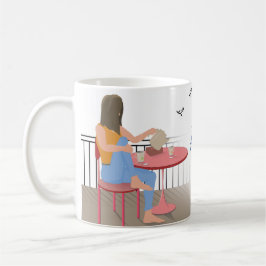 Caneca De Café Mug "Des petits pas au dehors"