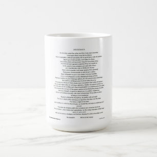 CANECA DE CAFÉ MUG DESIDERADO