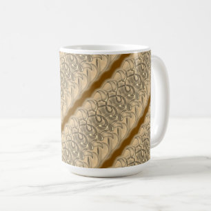 Caneca De Café Mug - Design de filigrana