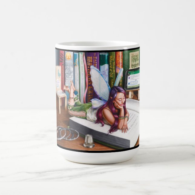 Caneca De Café Mug - "Diga-me uma história" (Centro)