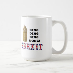 Caneca De Café Mug Ding Brexit