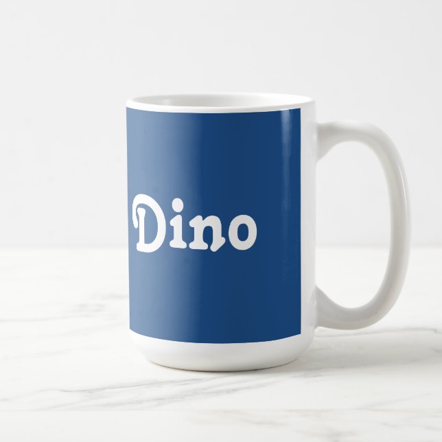 Caneca De Café Mug Dino (Direita)