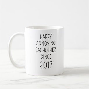 Caneca De Café Mug do 8º aniversário, 8 anos de aniversário de ca