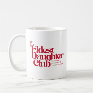 Caneca De Café Mug Do Clube Da Filha Mais Velho