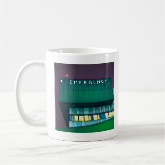 Caneca De Café Mug do Departamento de Emergência