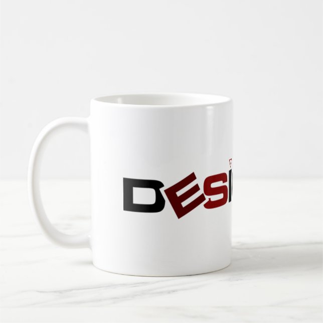 Caneca De Café Mug do Designer (Esquerda)
