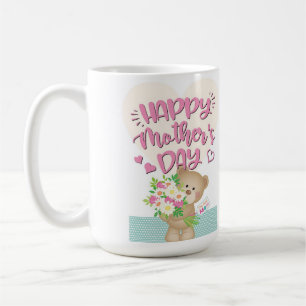 Caneca De Café "Mug do Dia da Mãe Personalizada - Seu Nome, Seu S