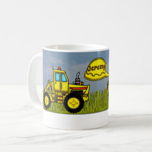 Caneca De Café Mug do local de construção