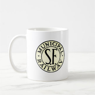 Caneca De Café Mug do logotipo ferroviário San Francisco