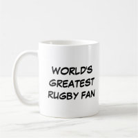 Mug do maior fã de râguebi do mundo